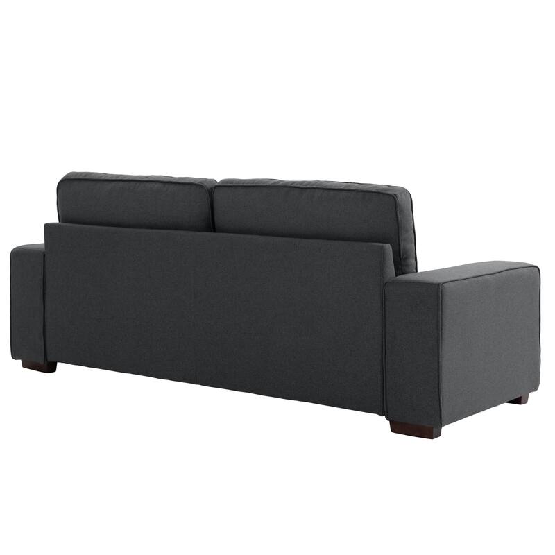 80" Linen 3-Seat Sofa Living Room Loveseat