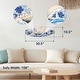 preview thumbnail 63 of 76, American Art Decor Surfboard Plaque Wall Sign
