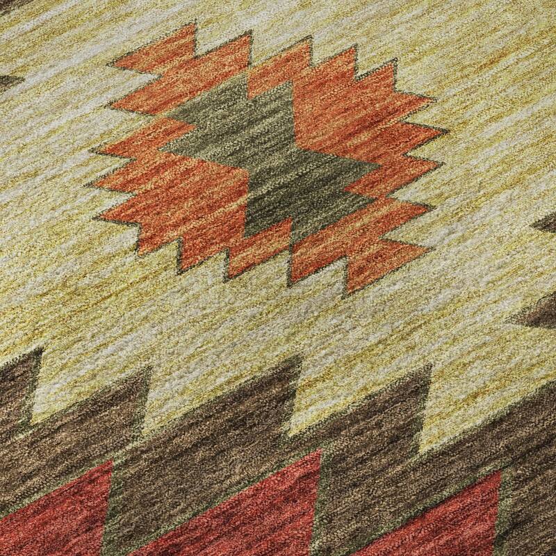Premium Washable Super Soft Boho Tribal Mayfield Rug