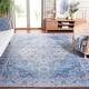 preview thumbnail 1 of 48, SAFAVIEH Tucson Betzy Transitional Machine Washable Rug 10' Square - Light Blue/Blue - Square