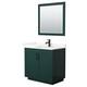 Option Green, Black Trim, Giotto Quartz Top