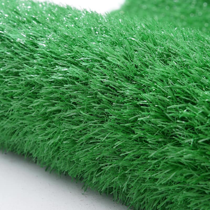 Timechee 6.5' x 10' Faux Green Grass Turf Indoor Outdoor Area Rug - 6.5ft x 10ft
