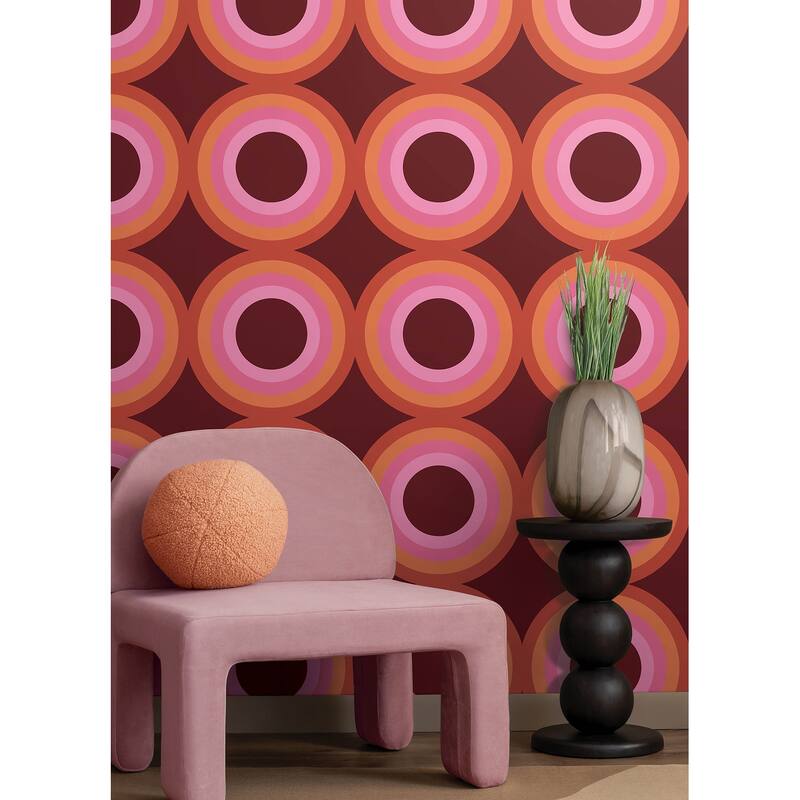 Very Gay Paint Sir Culls Pink Peel and Stick Wallpaper