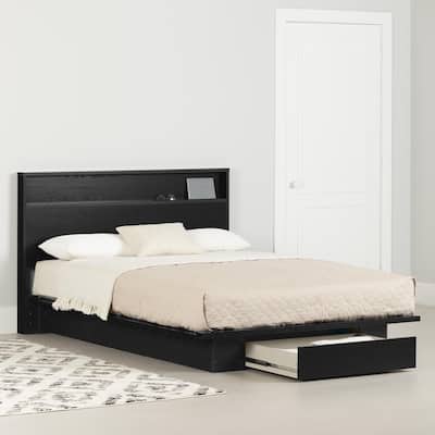 South Shore Primo Platform Bed and Headboard Set