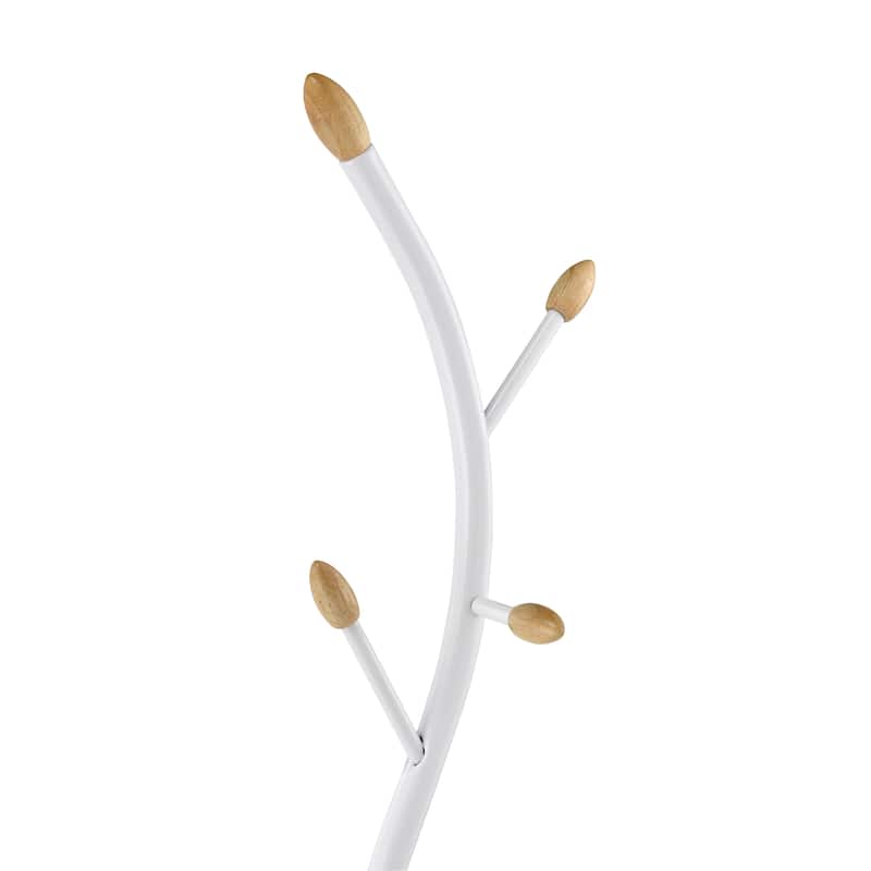 Roundhill Furniture Arles Metal Standing Coat Rack