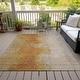 preview thumbnail 9 of 50, Machine Washable Indoor/ Outdoor Abstract Ombre Chantille Rug