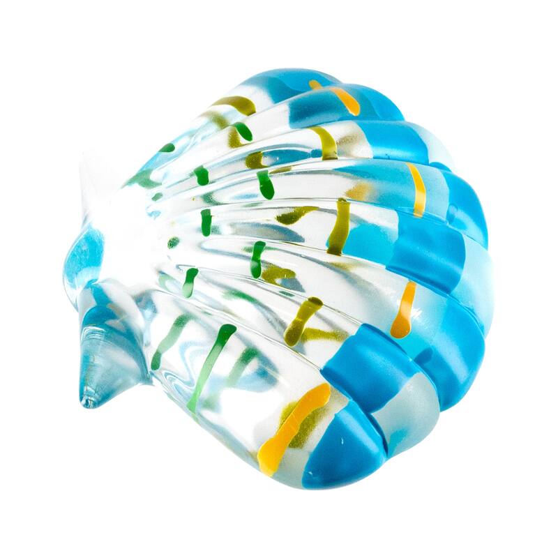 Cotton Candy Under the Sea Crystal Oyster Decoration - 2.25"