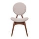 preview thumbnail 15 of 22, Christopher Knight Home - Nomi Modern Upholstered Indoor Dining Chair with Curved Back Support