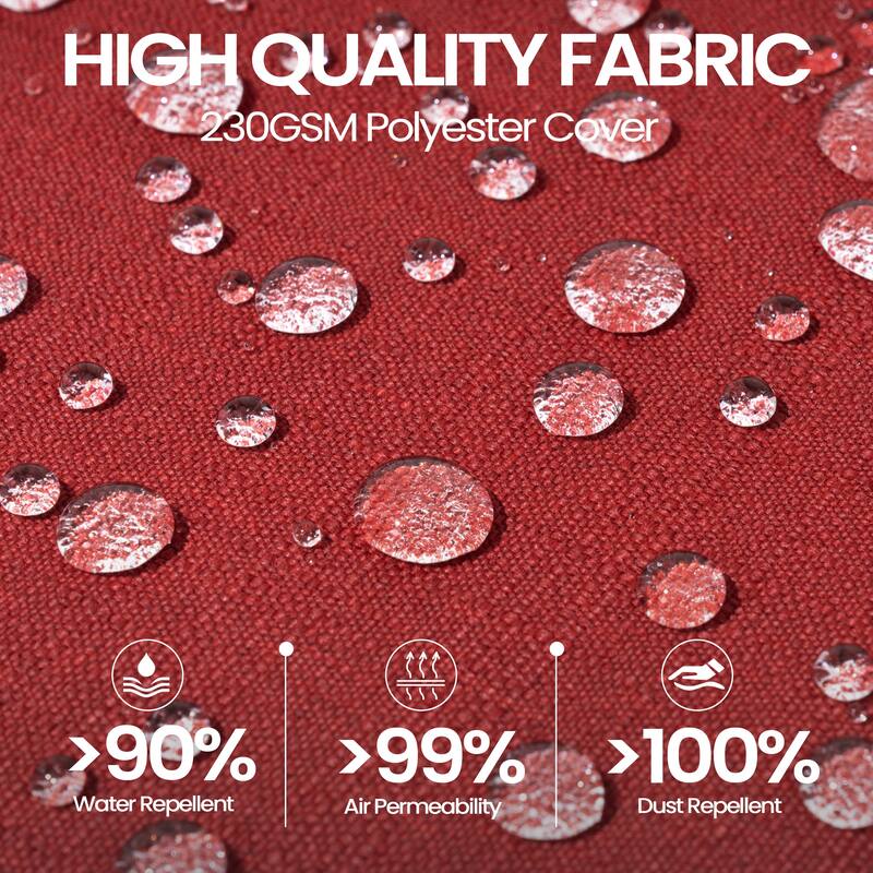 Pellebant Outdoor Patio Chaise Lounge Cushion Lounger Pad