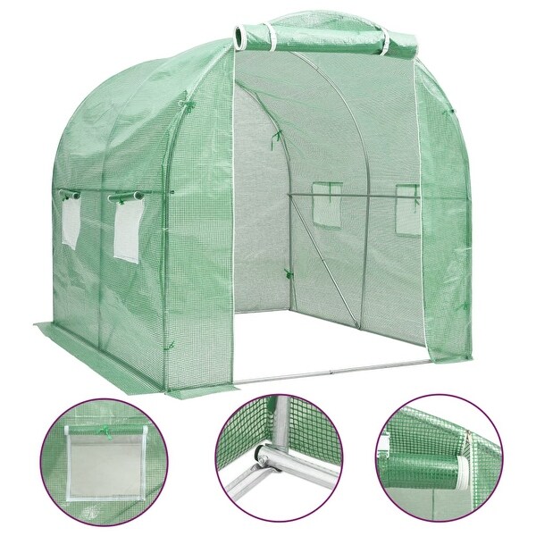 Greenhouse 43.1 ft2 78.7"x78.7"x78.7" - as picture