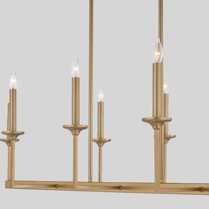 Quorum International 6505-8 Eldorado 8 Light 48" Wide Taper Candle