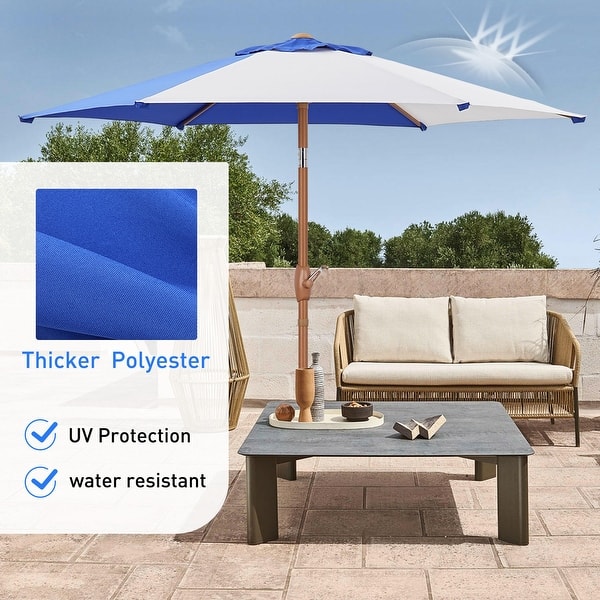 extended patio umbrella 17542F