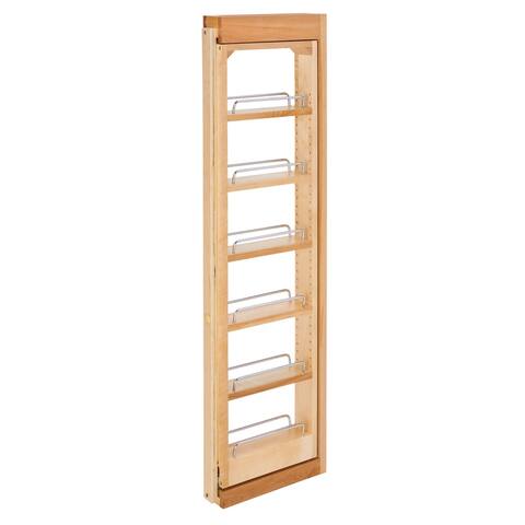 Rev-A-Shelf 432-WF42-3C 3"x42" Pullout Between Cabinet Wall Filler Shelf Storage - 3 x 42 Inch