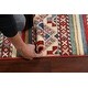 preview thumbnail 16 of 17, Geometric Kazak Oriental Hallway Runner Rug Wool Hand-knotted Carpet - 2'9" x 9'7"