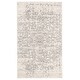 preview thumbnail 62 of 74, SAFAVIEH Madison Snowflake Medallion Rustic Farmhouse Distressed Rug 2'3" x 4' - Silver/Ivory