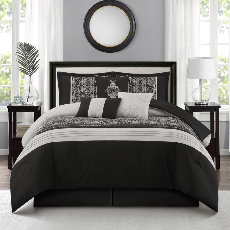 Nanshing Shelly 7 Piece Transitional Comforter Set