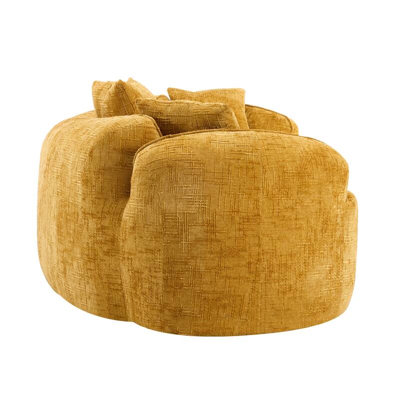 Curved Compressed Sofa