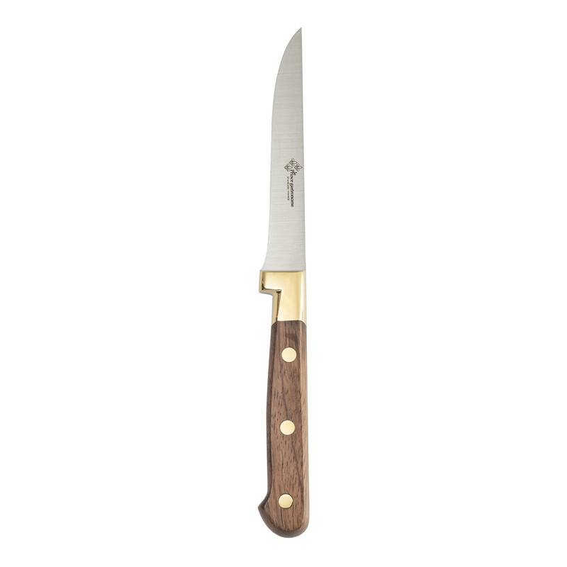AU NAIN Steak Knives with Rose Wood Handles, Set of 4 - 7.5 x .5 x .5 - 7.5 x .5 x .5