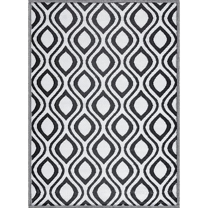 Venice Lightweight Reversible Recycled Plastic Outdoor Floor Mat/Rug