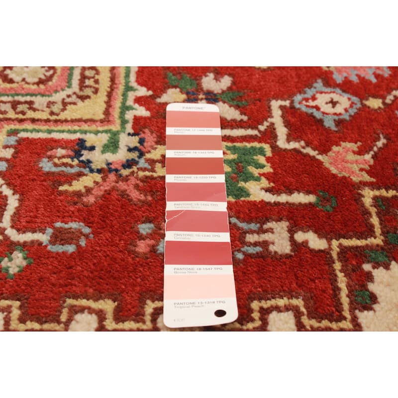 ECARPETGALLERY Hand-knotted Serapi Heritage Red Wool Rug - 5'2 x 7'11