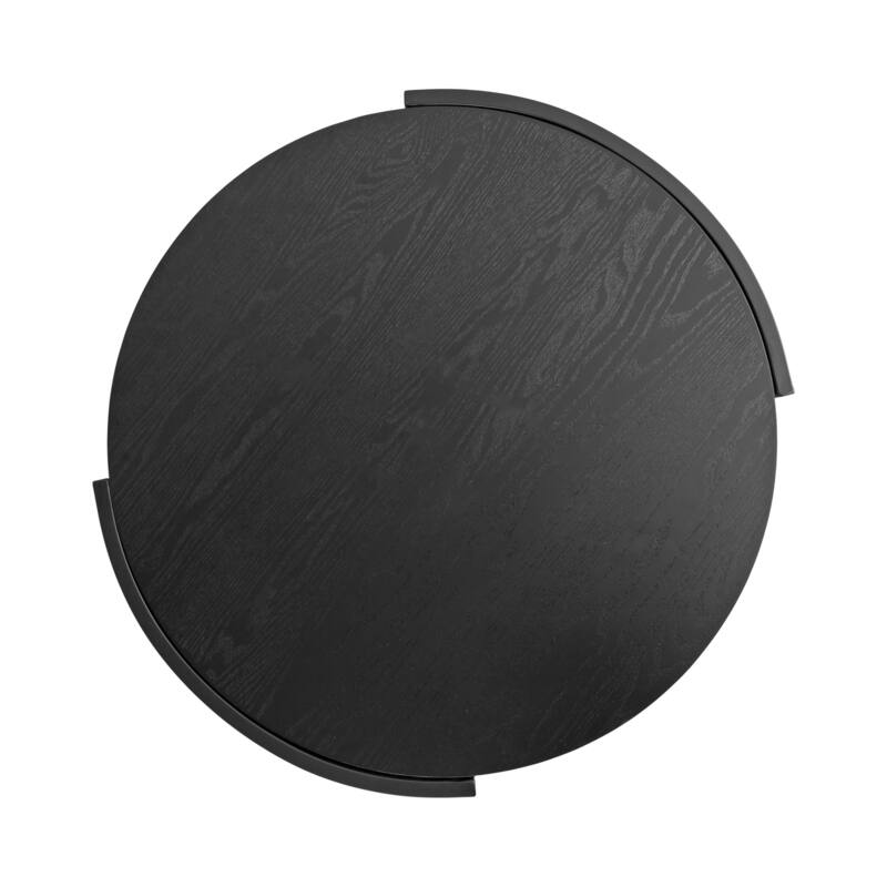 Kate and Laurel Urso Round Coffee Table - 26x25x18