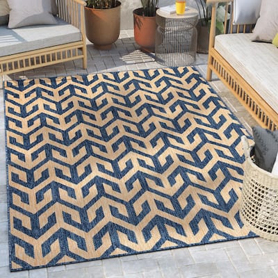 Well Woven Medusa Atlantis Indoor Outdoor Modern Area Rug
