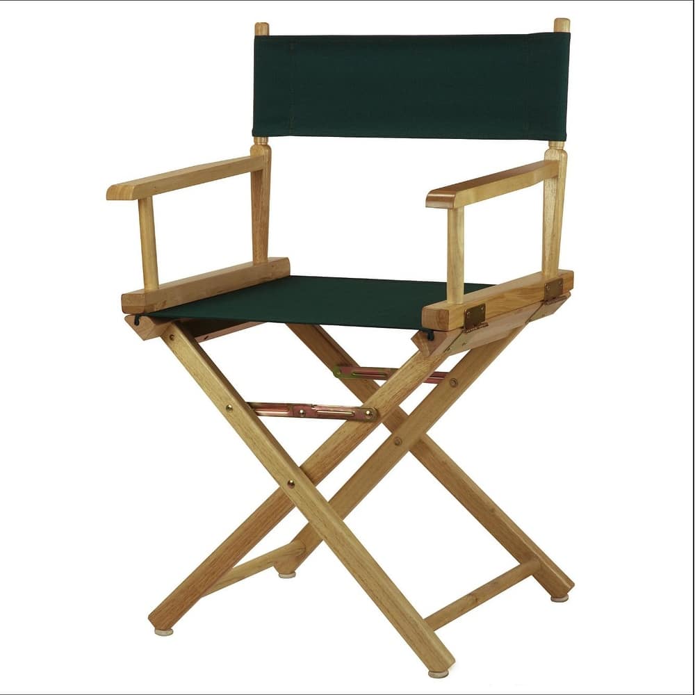 Natural Frame 18-inch Director's Chair