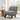 Art Leon Modern Wood and Fabric Accent Sofa Chair