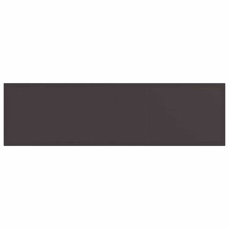 vidaXL Garden Table Anthracite/Brown poly rattan