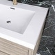 preview thumbnail 190 of 191, Wood Wall-Mounted Bathroom Vanity with Sink and Soft Close Drawers