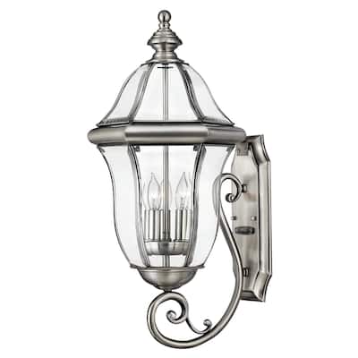 Hinkley Lighting Bromley 2 Light 15-1/2" Tall Outdoor Wall Sconce with