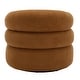 preview thumbnail 34 of 45, Upholstered Swivel Barrel Accent Chair Set of 2