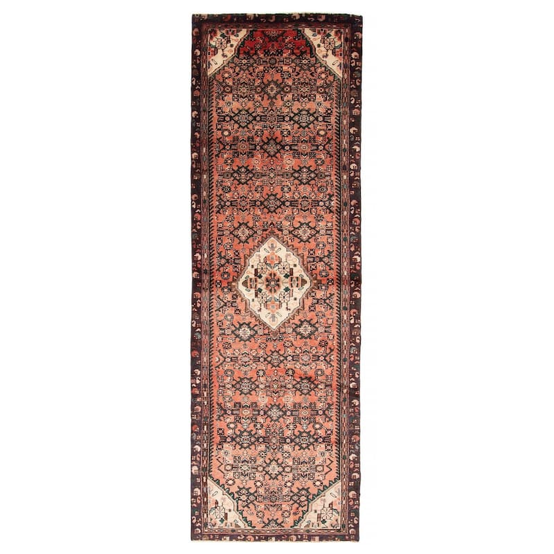 ECARPETGALLERY Hand-knotted Andelz Copper Wool Rug - 3' x 9' 9" - Copper - 3' x 9' 9" - Runner