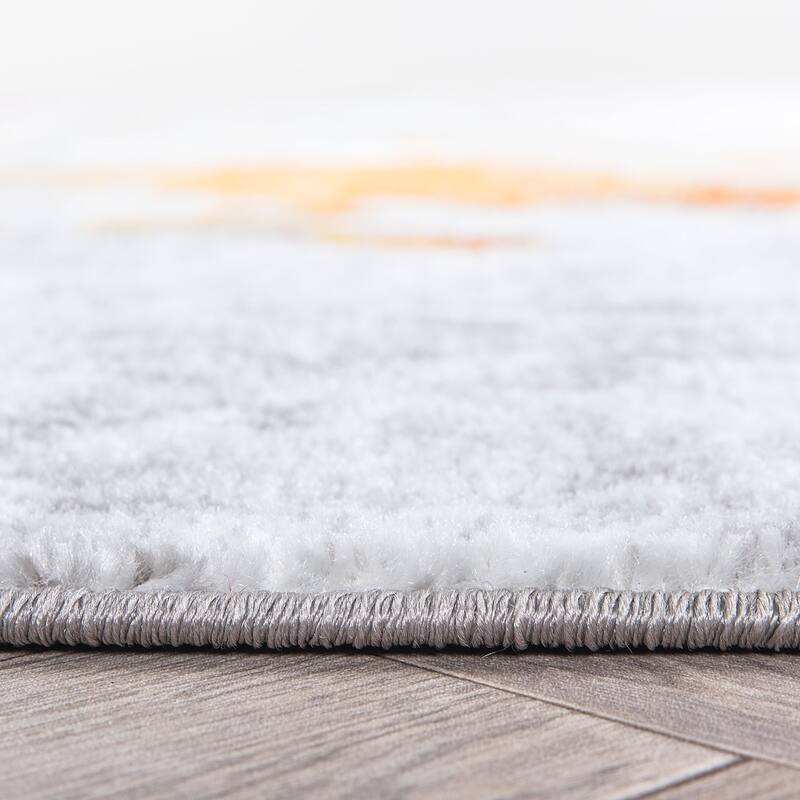 Contemporary Abstract Elegance Area Rug