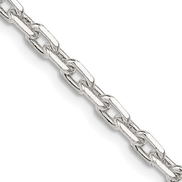 Beautiful Sterling Silver 2.25mm Cable Chain Beautiful Sterling Silver 2.25mm Cable Chain