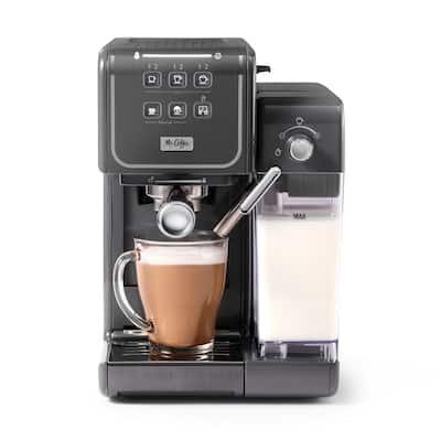 Mr. Coffee® One-Touch CoffeeHouse Espresso, Cappuccino, and Latte Maker, Grey
