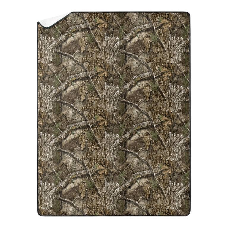 Realtree Silk Touch Sherpa Throw Blanket - 60" x 80" - APX