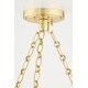 preview thumbnail 3 of 10, Hudson Valley Gaines 6-Light Pendant - N/A