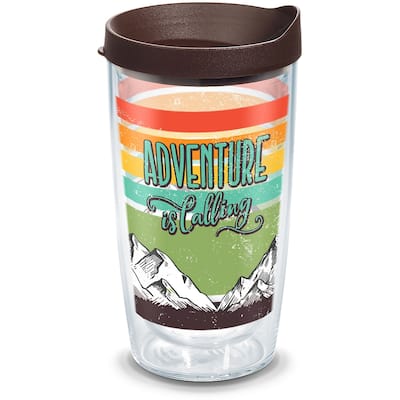 Tervis Adventure is Calling Made in USA Double Walled Insulated Travel Tumbler, Classic