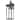 Lark 82064 Cole 19" 1 Light Tall Outdoor Wall Sconce with Clear Glass