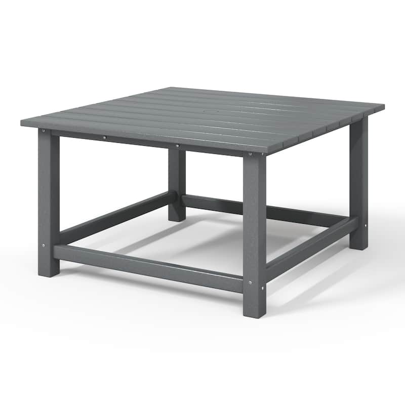 Laguna Outdoor Poly Adirondack 31" Square Coffee Table