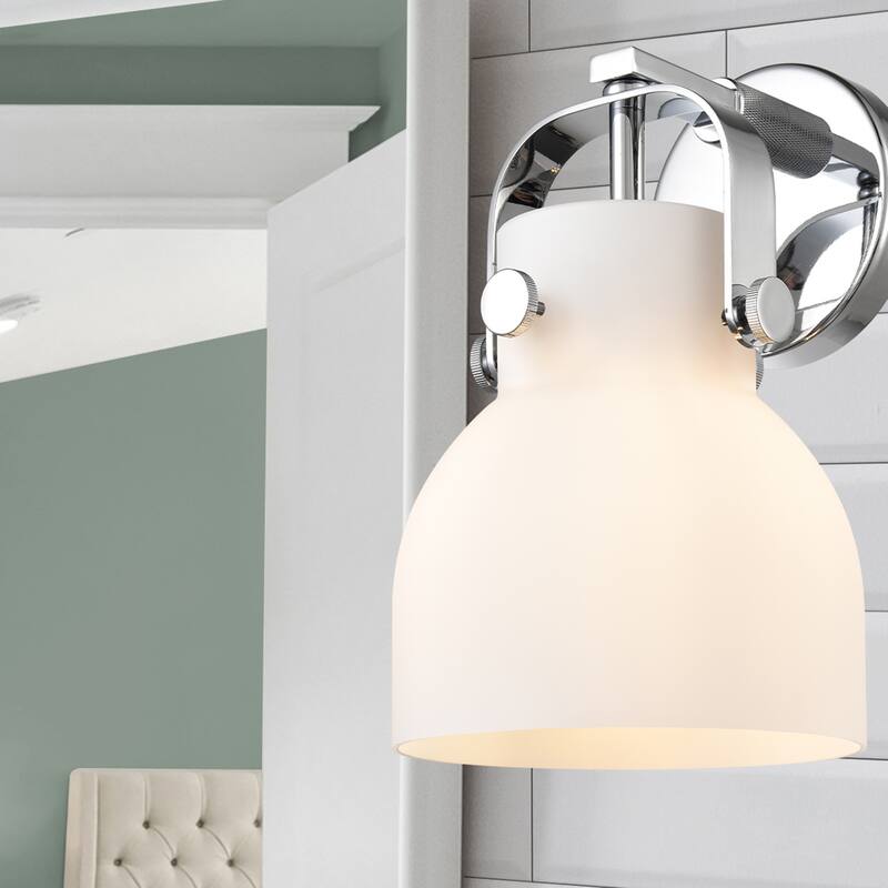 Innovations Lighting Pilaster II Bell - 1 Light 7" Wall-Mounted Sconce