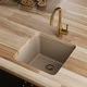 preview thumbnail 4 of 75, Karran Undermount Quartz Bar Single Bowl Sink