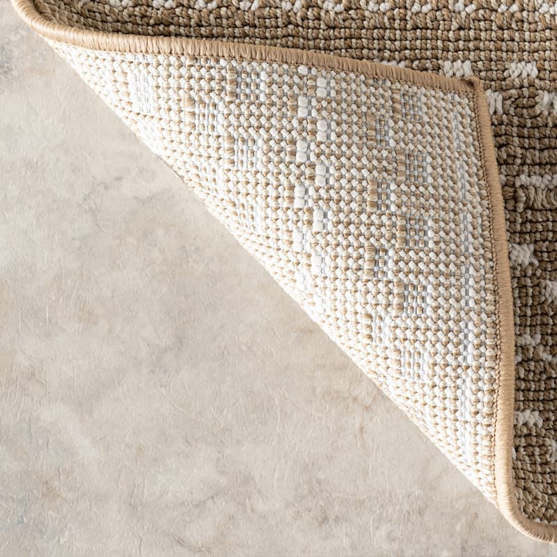 Frenshe Interiors Haylo Geometric Indoor/Outdoor Area Rug