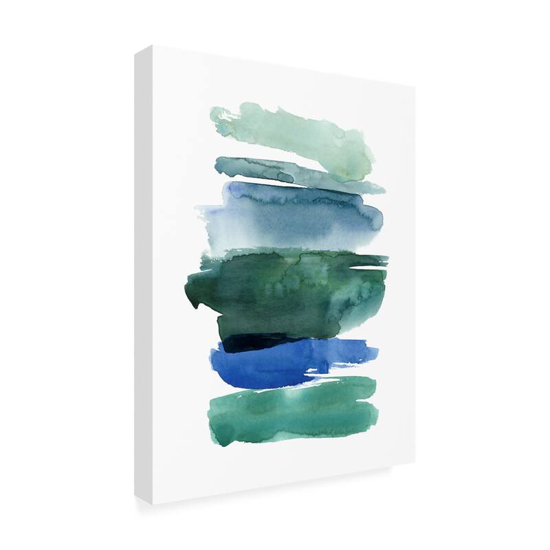 Grace Popp 'Swatches Of Sea I' Canvas Art