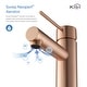 preview thumbnail 21 of 121, Luxury Solid Brass Single Hole Bathroom Faucet