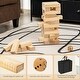 preview thumbnail 10 of 8, 54 Pieces Tumbling Timber Toy with Carrying Bag - 1.3" x 2" x6" (L x W x H)