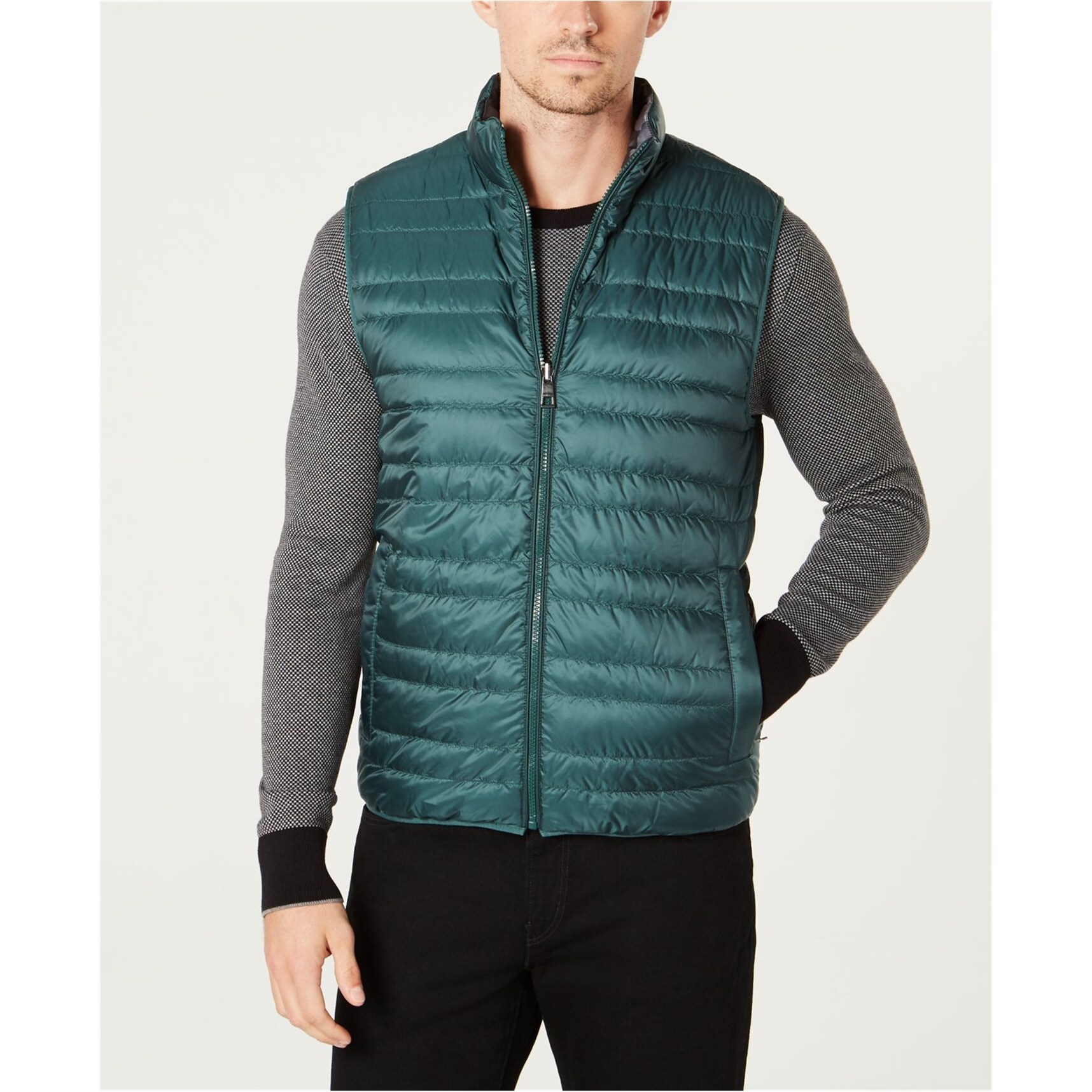 michael kors teal jacket