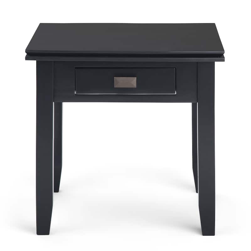 WYNDENHALL Stratford SOLID WOOD 21 inch Wide Square Transitional End Side Table