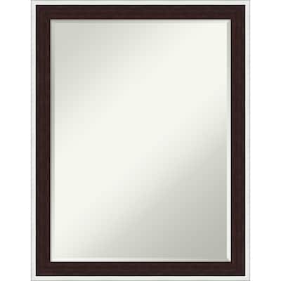 Maya Half-Inch-Bevel Framed Bathroom Vanity Wall Mirror